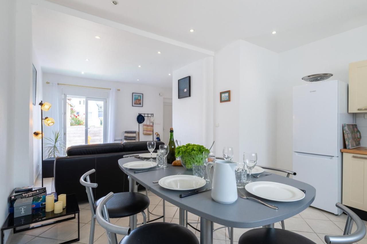 Les Bleuets - Duplex Avec Vue Mer Pleneuf-Val-Andre Exteriér fotografie