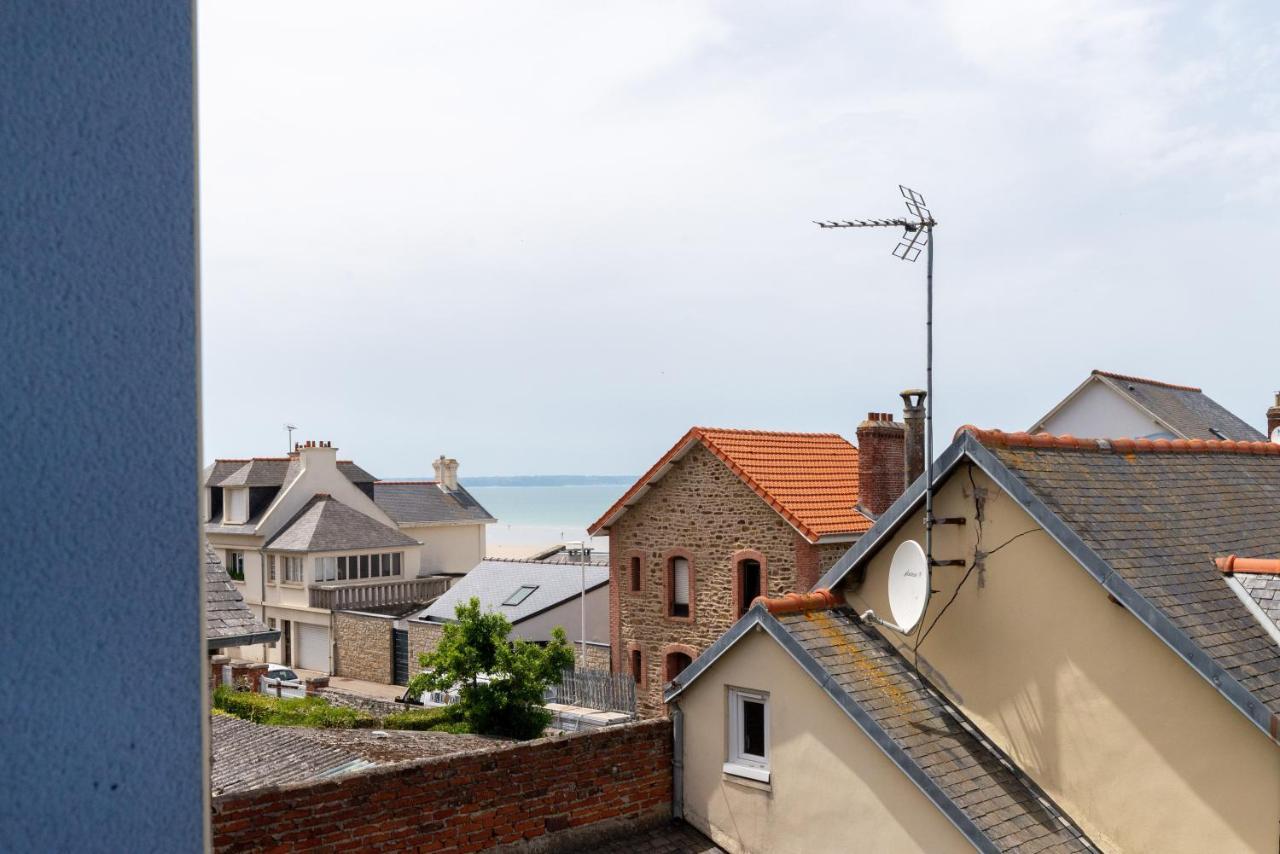 Les Bleuets - Duplex Avec Vue Mer Pleneuf-Val-Andre Exteriér fotografie