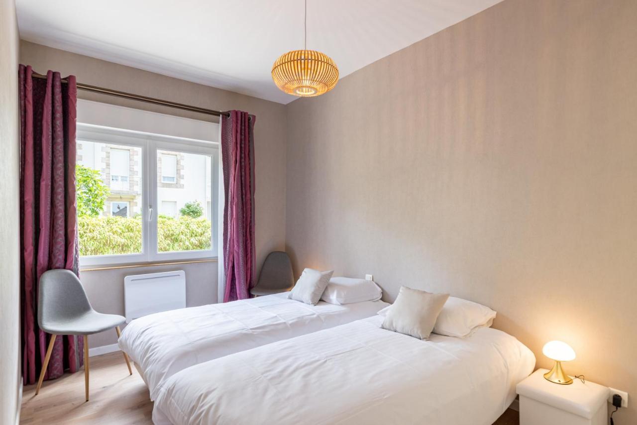 Les Bleuets - Duplex Avec Vue Mer Pleneuf-Val-Andre Exteriér fotografie