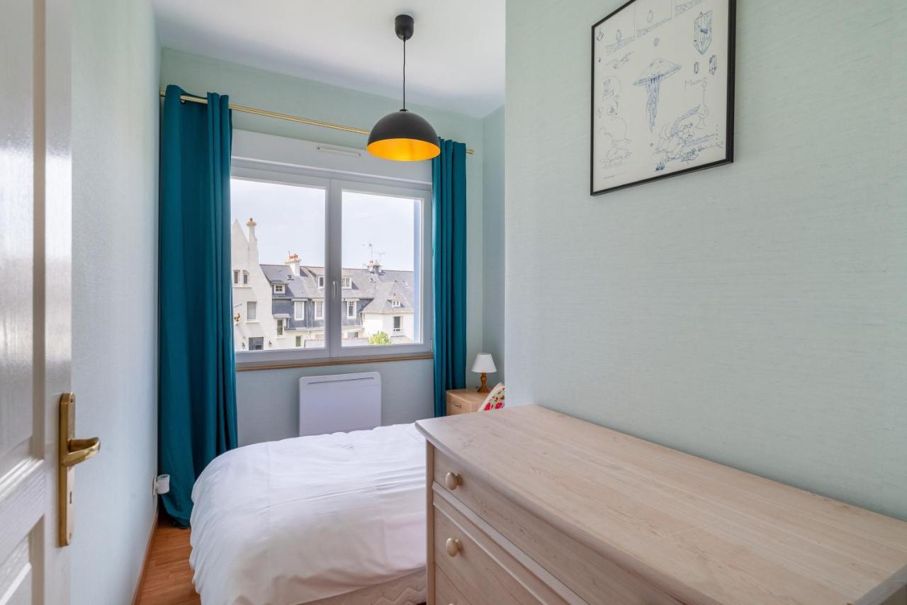 Les Bleuets - Duplex Avec Vue Mer Pleneuf-Val-Andre Exteriér fotografie